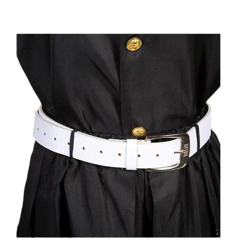 Аниме Demon Slayer Косплей Костюм Tokitou Muichirou Косплей Kimetsu No Yaiba Kisatsutai Униформа Парик Одежда для Хэллоуина