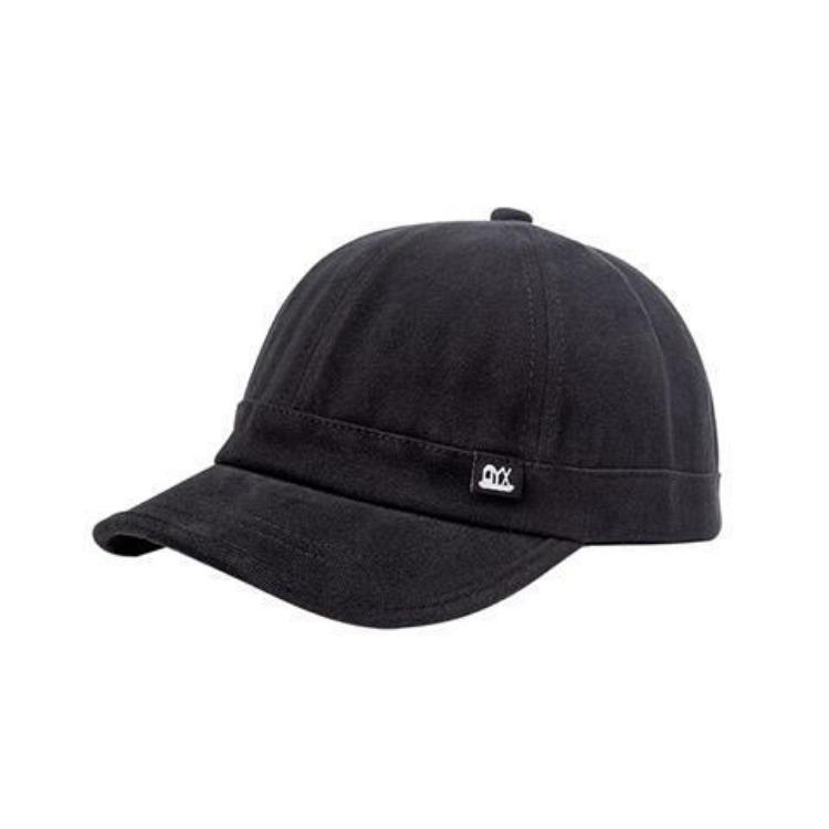 Short Eave Soft Top Duckbill Cap Casual Spring and Summer Hat Men's Korean Version Military Green Brushed Baseball Cap