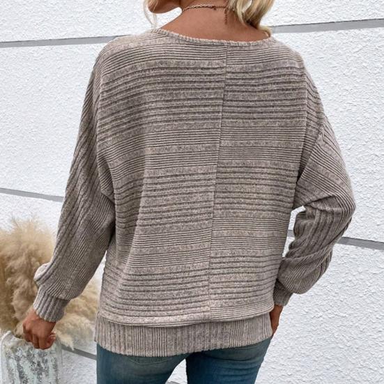 Женская футболка с круглым вырезом, однотонная футболка с длинным рукавом, свободный крой, осень