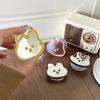 Phone Holder Makeup Combo Mirror Rabbit Strong Stickiness Adorable Mirror Design Compact Stand Phone
