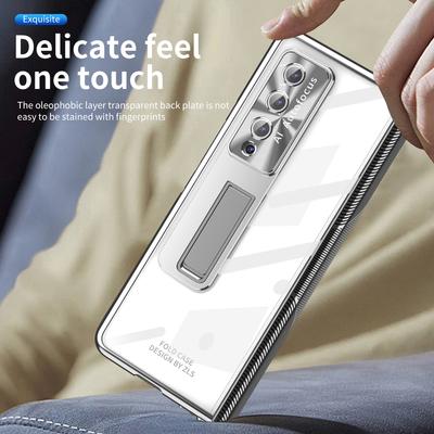 Сверхмощный чехол с полной защитой для Samsung Galaxy Z Fold4 5g Fold 4 Fold3 Fold 3 Zfold4 из закаленного стекла S-держатель для ручек