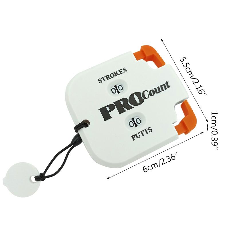 Golf Shot Count Stroke Putt Score Counter Two Digits Scoring Keeper for w/ for K