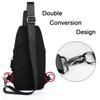 Stylish Luminous Outdoor Backpack With Usb Charging And Earphone Jack For School