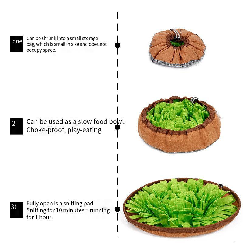 Универсальная миска для запаха домашних животных, коврик для запаха, головоломка, тибетская еда, приучение к еде, игрушка для собак, коврик для запаха собаки, товары для домашних животных.