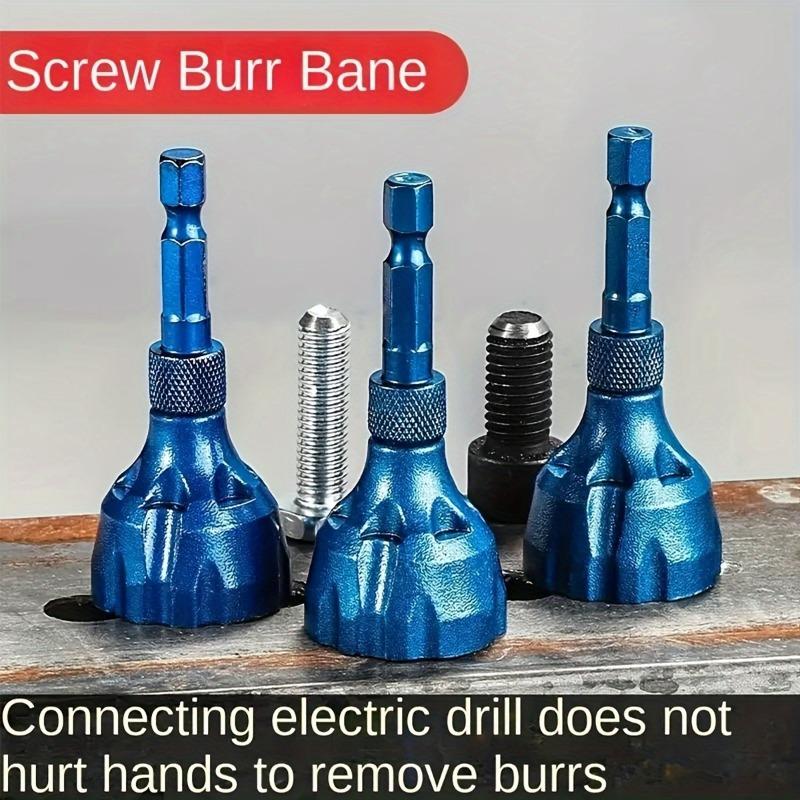 Screw Deburring Chamfer Cylindrical Chamfering Knife, Screw Repairer Thread Trimming And Angle Bolt Repair Tool