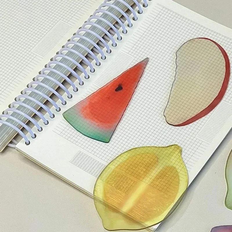 Creative Fruit Apple Slice Bookmark With Simulation Funny Design Sense For INS Fixed Book Photography Cartoon Cute Note Bookmark