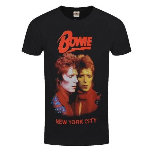 David Bowie Унисекс футболка для взрослых "Нью-Йорк"