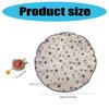 Интерактивный игровой коврик с игрушкой для кошек, активируемой движением, и быстро катящимися игрушечными шариками, перезаряжаемый коврик-дразнилка диаметром 28 дюймов