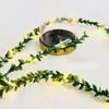 Green Leaves Light LED Copper Wire Lighting Chains AA Battery 2m 5m 10m for Wedding Forest Table Christmas House Party Decorate