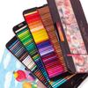 Colored Pencil Set Metal Case 36/48/72/100/120 Color Oil Pencils Student Artist Drawing Art Supplies