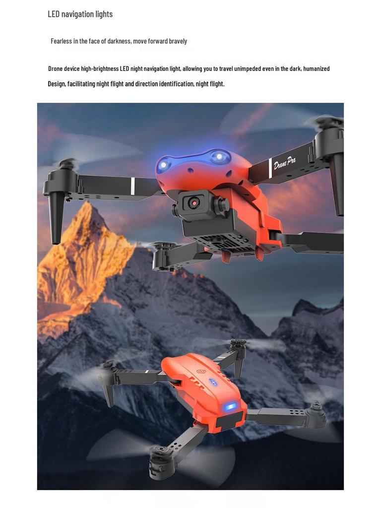 Складной дрон E99Pro с двойными HD-камерами и функцией удержания высоты, 4-осный летательный аппарат с дистанционным управлением E88Pro K3