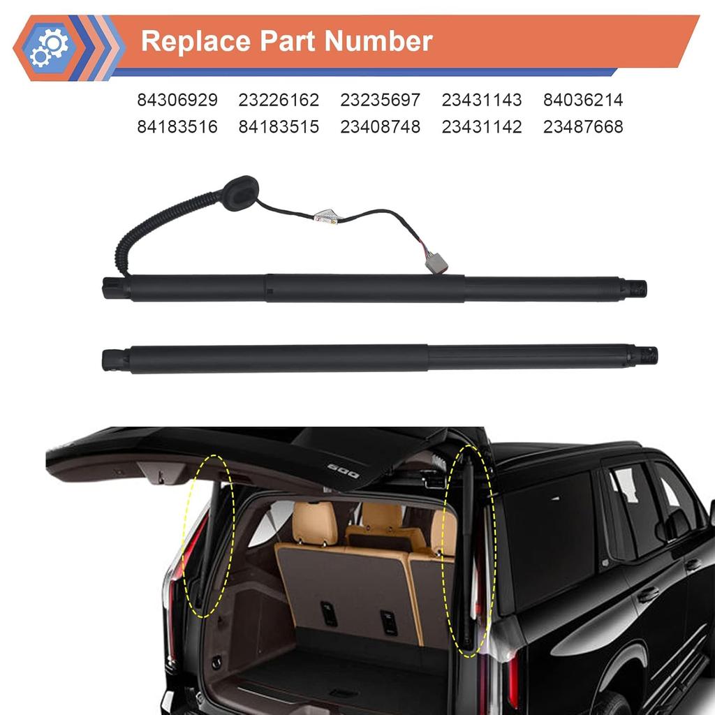 84306929 84183515 Brand New Tailgate Power Lift Supports Strut For Cadillac Escalade 2015 2016 2017 2018 2019 2020