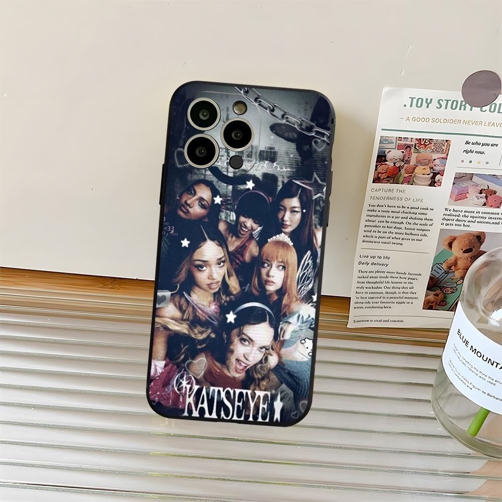 Band K-Katseye Poster Home Phone Case Fundas For Iphone 13 17 11 15ProMax 14 12 16 Pro Xs Max Mini Xr X Plus Coque