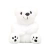 Cute Polar Bear Plush Keychain Adorable Stuffed Animal Doll Perfect Gift Idea