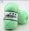 2pcsX50g 145 Meters High Quality Soft Smooth Natural Bamboo Cotton Hand Woven Yarn Baby Cotton Crochet Knitted Fabric