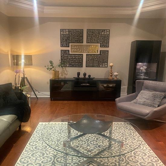 4 Quls Kufic, Подарки, Декор Рамадана, Сура Ихлас, Кафирун, Фалак, Декор Nas Kufic, Украшение Рамадана, Ид