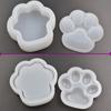 Силиконовый Силиконовый Форма для банки Форма для банки с кошачьей лапой с крышкой Подарок Эпоксидная форма Сделай сам