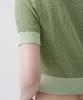 MUSINSA STANDARD WOMAN Women'S Boucle Knitted Polo Shirt [Green]