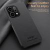 For Reno 14 Pro 14F 5G Car Built-in Magnetic Cover for Reno 13 Pro 12 Luxury Business Leather Soft Frame Matte Protective Case