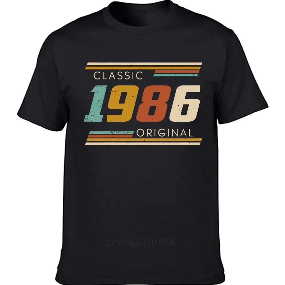 Funny Classic 1986 Original T Shirts Summer Style Graphic Cotton Streetwear Short Sleeve Birthday Gifts T-shirt Unisexs Clothing