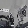 Multi-Function Extension Bracket for Motorcycle & Electric Vehicle Modifications: Rearview Mirror & Spotlight Mount
