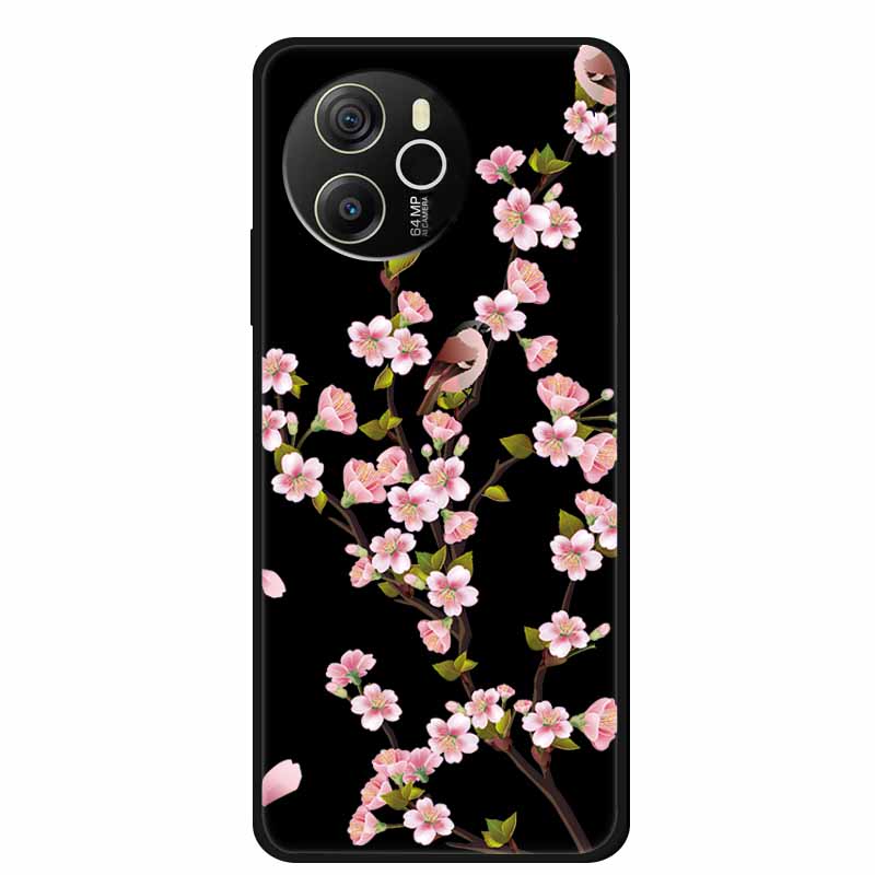 Coque For Blackview Shark 8 Case Cute Cartoon Black Silicone Soft Phone Cases For Blackview Shark 8 Back Cover Case Shark8 Funda