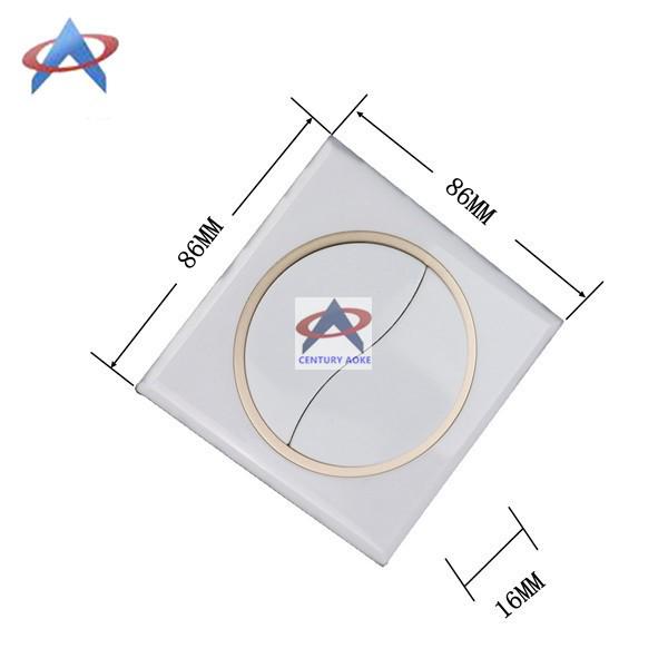 Aoke 86-Type 2-Button Wireless Remote Wall Panel