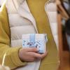 Мультяшный кошелек на молнии из ПУ, дофаминового цвета, маленькая сумка для мелочей, женская/для девочек