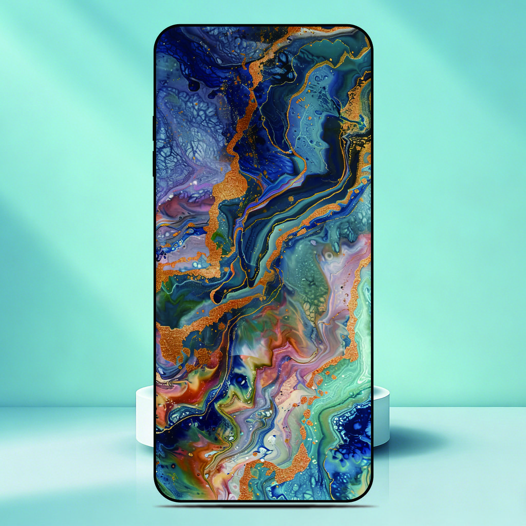 Design Marble Phone Case For TCL K70 4G Painted Pattern Back Cover For TCL K70 Power Soft Silicone Fundas Customized Photo