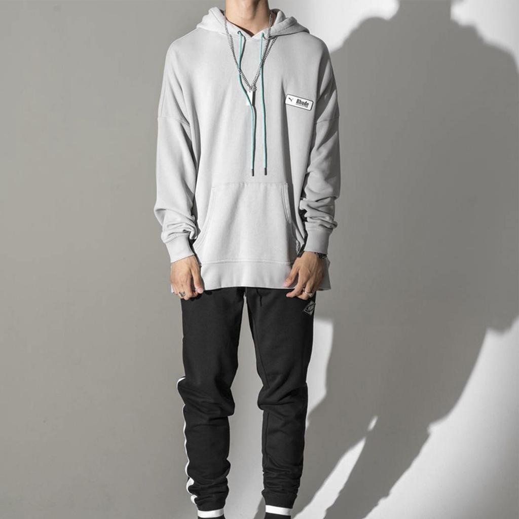 Puma X RHUDE Толстовки Мужские с капюшоном Умеренные Обычные 595346-09