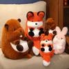 20/30/40 см милая собака лиса кролик сурок плюшевые игрушки чучела животных щенок кукла игрушка подушка для сна детский подарок на день рождения домашний декор