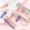 10pcs Tie Data Cable Storage Earphone Cable Organizer Winder Anti-Lost Fastener Data Cable Bundle Strap