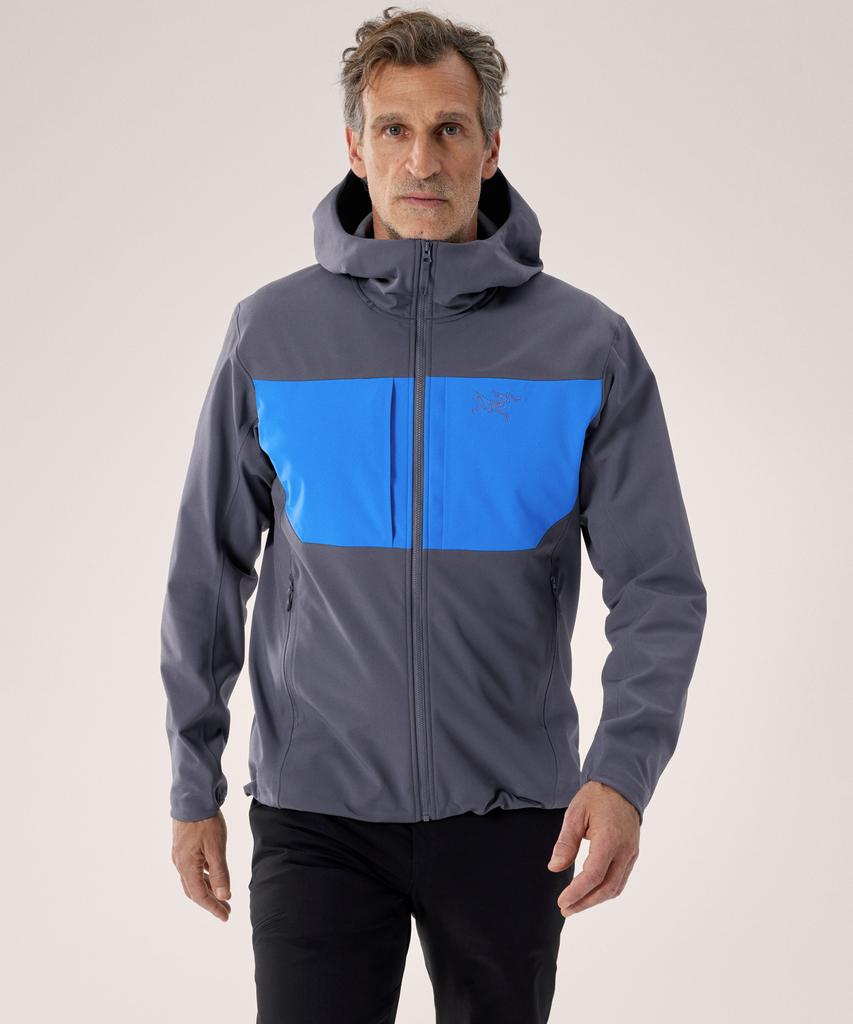 Arcteryx Gamma Mx Hoodie Men'S - Dk Stratus / Fluidity / Ajqsm08485