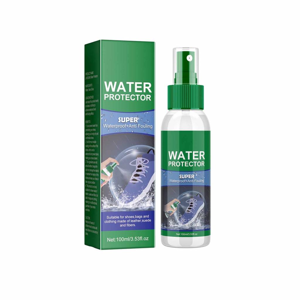 Footwear Waterproof Spray Leather Boots Hydrophobic Cleaning Anti-stain Dirt Odorless Portable Spray 100ml