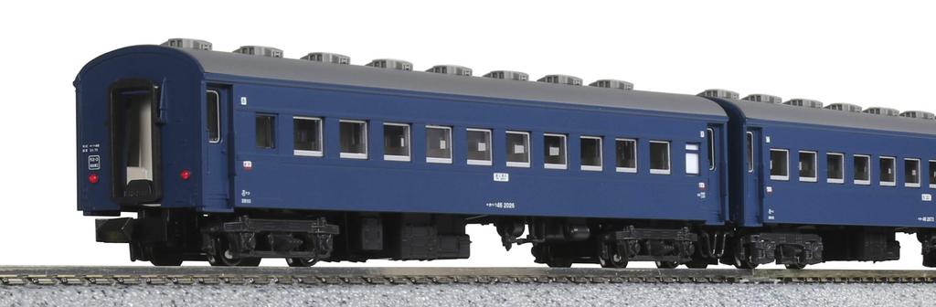 KATO N Gauge 43 Series Night Express Basic Set Model Train Passenger Car "Kiso" 6-Car 10-1623