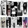 Чехол для телефона Oyasumi Punpun для iPhone 17 Air 16 15 Plus 11 14 Pro Max 13 Mini 12 7 8 + SE Узор Арт Индивидуальный Чехол 17 Air 16