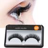 Pair A Of Black Fake Eyelashes Simulation Nude Makeup Beauty Woman Products