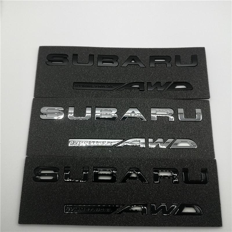 Suitable for the Forester logo Winged Leopard WRX STI FORESTER SUBARU AWD XT rear emblem sticker Z8