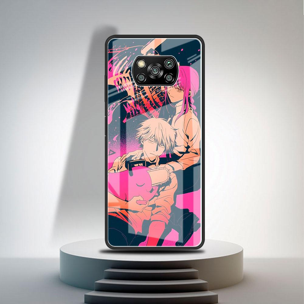 Стеклянный чехол для Xiaomi Mi Poco X3 NFC F3 11 Lite 11T 10T для Redmi Note 10 Pro 10 9 K40 8 9C, чехол для телефона с бензопилой, для мужчин и девочек, принципиально