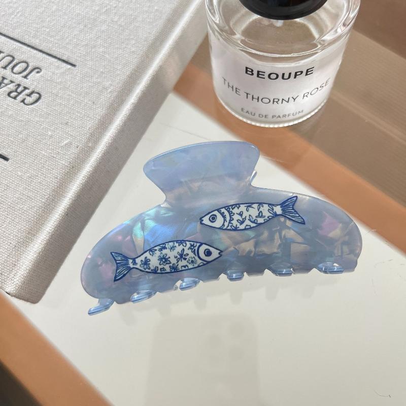 Dopamine Underwater World Hair Claw Sea Star Shell Eco-Friendly Acrylic Hair Claw Clips Hair Accessories For Women Girls