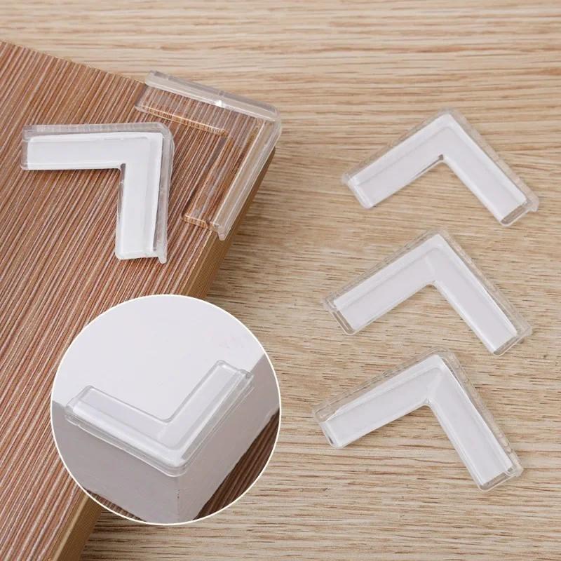 50Pcs Anti Collision Angle Transparent PVC Pad for Window Child Safety Corner Guard Baby Collision Proof Protector Table Corner