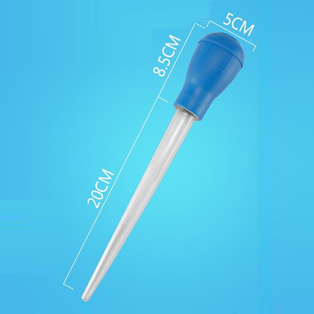 Plastic Aquarium Feeder Pipette Dropper Water Change Straw for Marine Fish Tank Coral Target Feeding