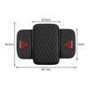 1Pcs Leather Auto Consoles Car Armrest Cushion with Storage Car Sticker For Mitsubishi Outlander Lancer 10 ASX RALLIART Eclipse MF8