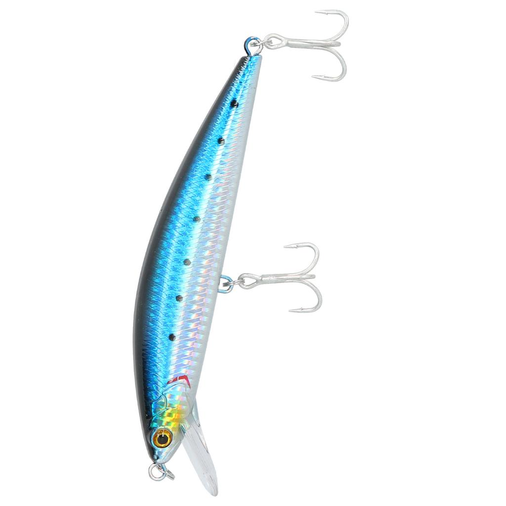Sea Fishing Sinking Lure 60g Stainless Steel Plastic Artificial Simulation Eye Bait Accessory