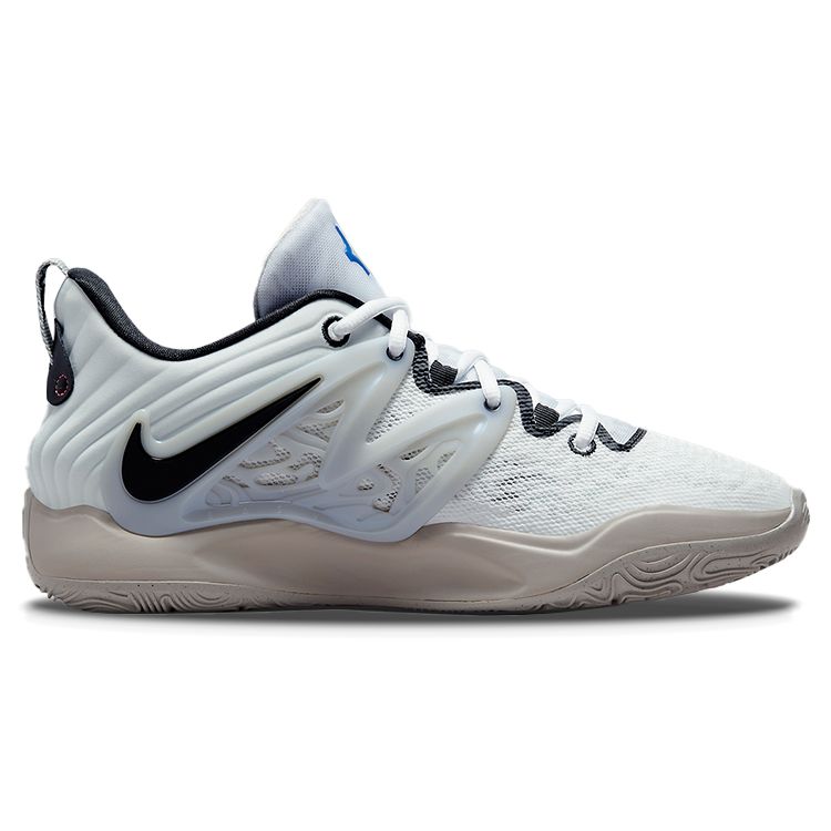 Nike Кроссовки унисекс KD 15 EP Brooklyn Nets Белый Черный Серо-Туманный DM1054-100