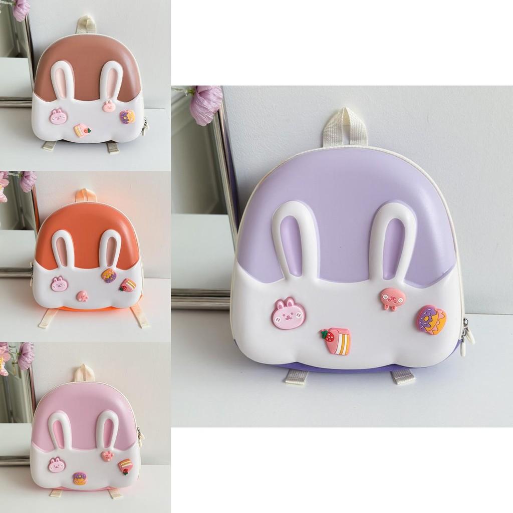 Style Innovative Eggshell Toddler Backpack With Cute Rabbit Design For Use Everyday