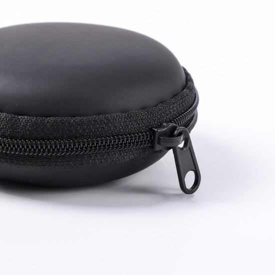 Портативный чехол для хранения наушников на молнии, чехол для наушников-вкладышей с коробкой для хранения, чехол для гарнитуры
