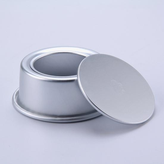 3 шт./набор 2-дюймовая форма для выпечки торта Полезная съемное дно Алюминиевый сплав Легкая круглая форма для чизкейка для выпечки