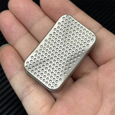 Edc Фиджет Слайдер Вращающийся Металлический Мыло Антистресс Сенсорная Игрушка СДВГ Фокальная Настольная Игрушка с Мягким Магнитным Слайдером
