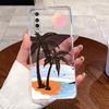 Jelly Casing For VIVO Y70S / IQOO U1 Fundas Capa Clear Silicone Soft TPU Back Cover Cute Cat Rabbit Heart Protective Case Coque